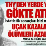 Uçak kazaları ve ölümleri azaldı mı?