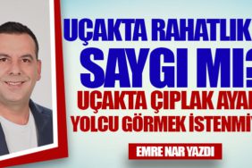 Uçakta Çıplak Ayaklı Yolcu Görmek İstenmiyor