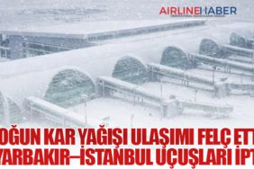 Yoğun Kar Yağışı Ulaşımı Felç Etti: Diyarbakır–İstanbul Uçuşları İptal
