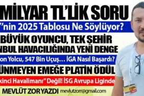 31 Milyar TL’lik Soru: THY’nin 2025 Tablosu Ne Söylüyor