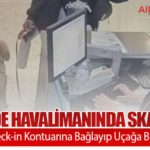 ABD’de Havalimanında Skandal: Köpeğini Check-in Kontuarına Bağlayıp Uçağa Binmeye Kalktı