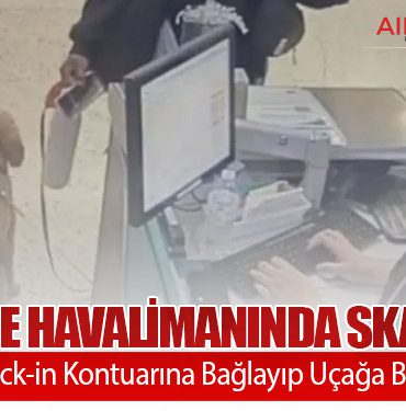 ABD’de Havalimanında Skandal: Köpeğini Check-in Kontuarına Bağlayıp Uçağa Binmeye Kalktı