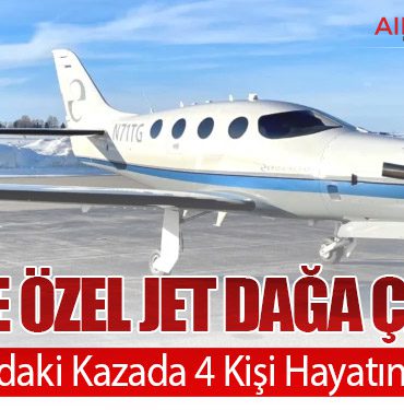 ABD’de Özel Jet Dağa Çakıldı: Colorado’daki Kazada 4 Kişi Hayatını Kaybetti