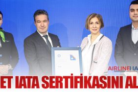 AJet IATA Sertifikasını Aldı