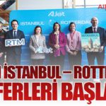 AJet’in İstanbul – Rotterdam seferleri başladı