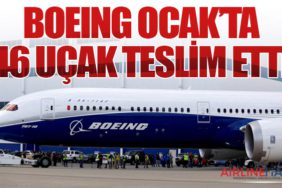 Boeing Ocak’ta 46 Uçak Teslim Etti