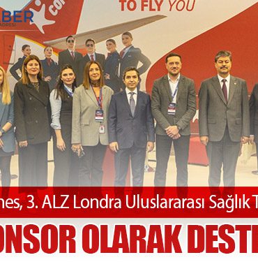 Corendon Airlines, 3. ALZ Londra Uluslararası Sağlık Turizmi Fuarı'na ana sponsor olarak destek verdi