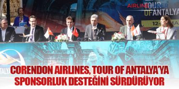 Corendon Airlines, Tour of Antalya’ya sponsorluk desteğini sürdürüyor