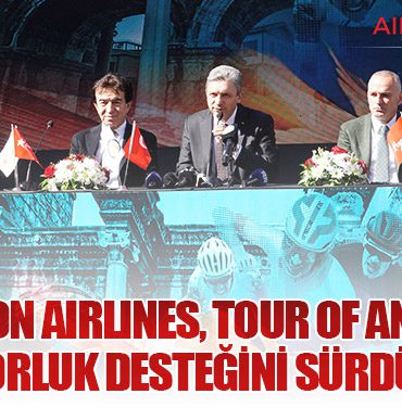 Corendon Airlines, Tour of Antalya’ya sponsorluk desteğini sürdürüyor