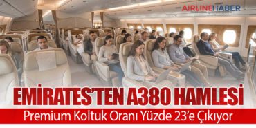 Emirates’ten A380 Hamlesi: Premium Koltuk Oranı Yüzde 23’e Çıkıyor