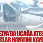 Endonezya’da Uçağa Ateş Açıldı: Pilotlar Hayatını Kaybetti