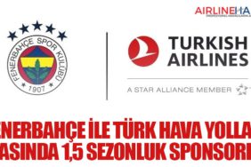 Fenerbahçe ile Türk Hava Yolları Arasında 1,5 Sezonluk Sponsorluk