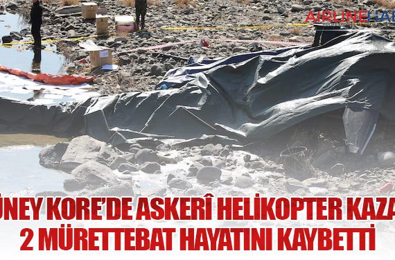 Güney Kore’de Askerî Helikopter Kazası: 2 Mürettebat Hayatını Kaybetti