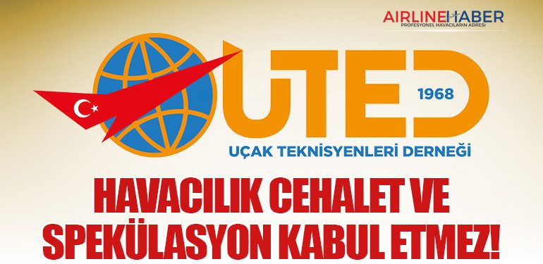 HAVACILIK CEHALET VE SPEKÜLASYON KABUL ETMEZ!