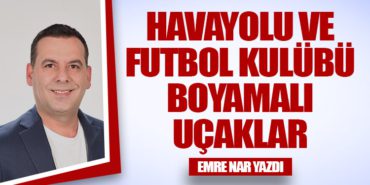Havayolu ve Futbol Kulübü Boyamalı Uçaklar