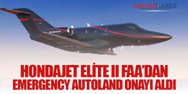 HondaJet Elite II FAA’dan Emergency Autoland Onayı Aldı