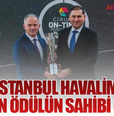 İGA İstanbul Havalimanı Platin Ödülün Sahibi Oldu