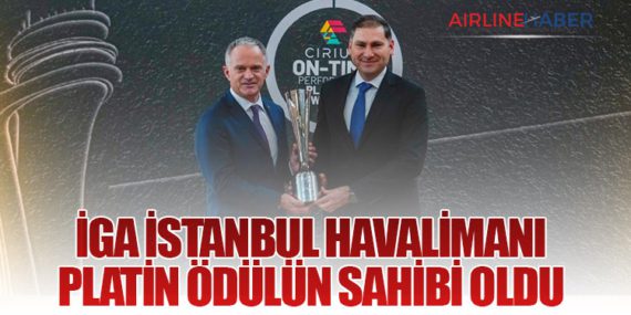 İGA İstanbul Havalimanı Platin Ödülün Sahibi Oldu