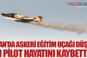 İran’da Askeri Eğitim Uçağı Düştü: 1 Pilot Hayatını Kaybetti
