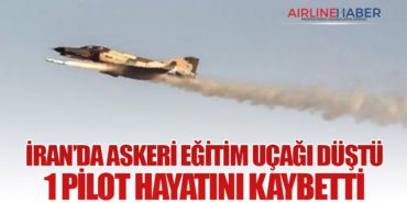 İran’da Askeri Eğitim Uçağı Düştü: 1 Pilot Hayatını Kaybetti