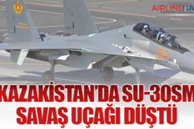 Kazakistan’da Su-30SM Savaş Uçağı Düştü