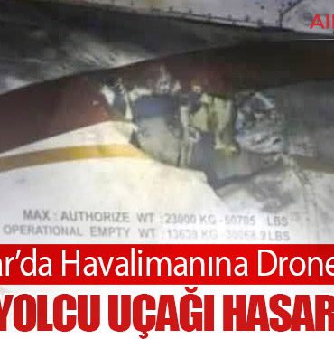 Myanmar’da Havalimanına Drone Saldırısı: ATR-72 Yolcu Uçağı Hasar Gördü
