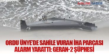 Ordu Ünye’de Sahile Vuran İHA Parçası Alarm Yarattı: Geran-2 Şüphesi