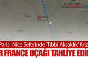 Paris–Nice Seferinde ‘Tıbbi Aksaklık’ Krizi: Air France Uçağı Tahliye Edildi