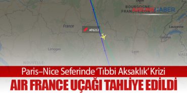 Paris–Nice Seferinde ‘Tıbbi Aksaklık’ Krizi: Air France Uçağı Tahliye Edildi