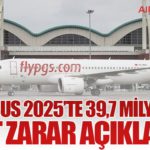 Pegasus 2025’te 39,7 Milyar TL Net Zarar Açıkladı