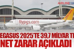 Pegasus 2025’te 39,7 Milyar TL Net Zarar Açıkladı