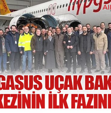 Pegasus Uçak Bakım Merkezinin İlk Fazını Açtı