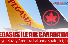 Pegasus ile Air Canada’dan Türkiye–Kuzey Amerika hattında stratejik iş birliği