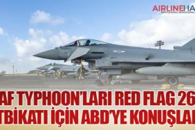 RAF Typhoon’ları Red Flag 26-1 Tatbikatı için ABD’ye konuşlandı
