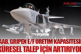 Saab, Gripen E/F üretim kapasitesini küresel talep için artırıyor