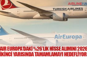 THY, Air Europa’daki %26’lık Hisse Alımını 2026’nın İkinci Yarısında Tamamlamayı Hedefliyor