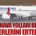 Türk Hava Yolları Bissau Seferlerini Erteledi