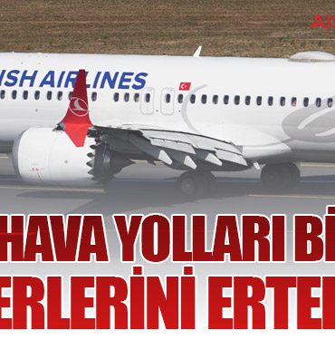 Türk Hava Yolları Bissau Seferlerini Erteledi