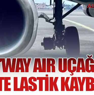 T’way Air Uçağı Taoyuan Havalimanı’nda İnişte Lastik Kaybetti
