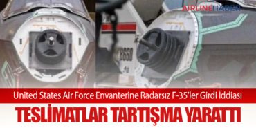 United States Air Force Envanterine Radarsız F-35’ler Girdi İddiası: Teslimatlar Tartışma Yarattı