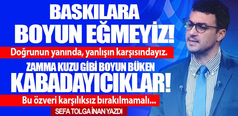 %14 ‘lük zamma kuzu gibi boyun büken Kabadayıcıklar!