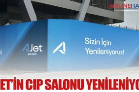 AJet’in CIP Salonu Yenileniyor