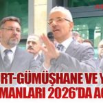 Bayburt-Gümüşhane ve Yozgat Havalimanları 2026’da Açılıyor