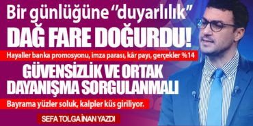 Dağ fare doğurdu! Hayaller banka promosyonu, imza parası, kâr payı, gerçekler %14