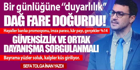 Dağ fare doğurdu! Hayaller banka promosyonu, imza parası, kâr payı, gerçekler %14