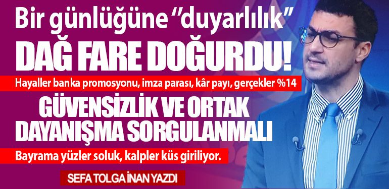 Dağ fare doğurdu! Hayaller banka promosyonu, imza parası, kâr payı, gerçekler %14