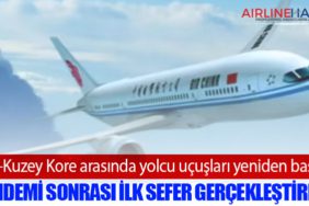 Çin–Kuzey Kore arasında yolcu uçuşları yeniden başladı: Pandemi sonrası ilk sefer gerçekleştirildi