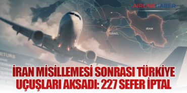 İran Misillemesi Sonrası Türkiye Uçuşları Aksadı: 227 Sefer İptal