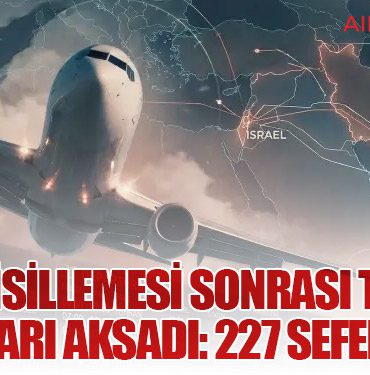 İran Misillemesi Sonrası Türkiye Uçuşları Aksadı: 227 Sefer İptal