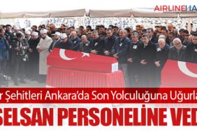 Katar Şehitleri Ankara’da Son Yolculuğuna Uğurlandı: ASELSAN Personeline Veda